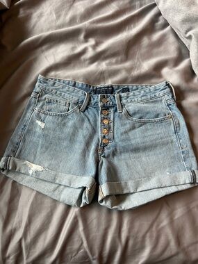 Lucky Brand Light Wash Denim Cuffed Women's Shorts